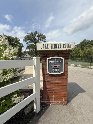 W4724 S Lakeshore DRIVE, Fontana, WI 53125