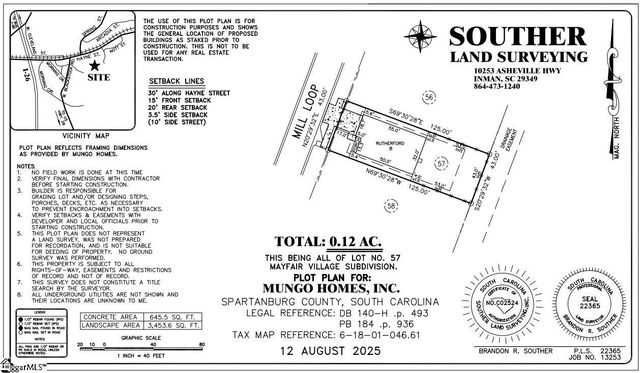 2336 Mill Loop Lot 57, Spartanburg, SC 29320