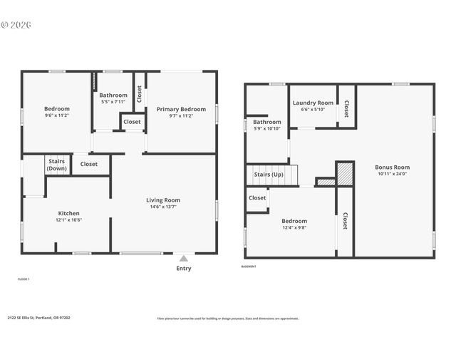 2122 Se ELLIS St, Portland, OR 97202