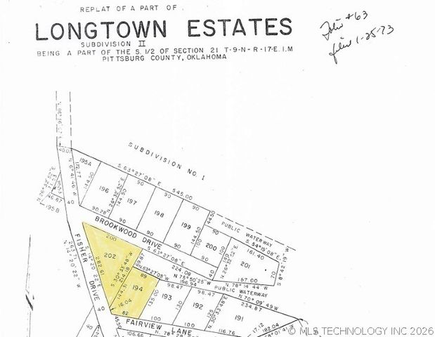20 Brookwood Drive, Eufaula, OK 74432