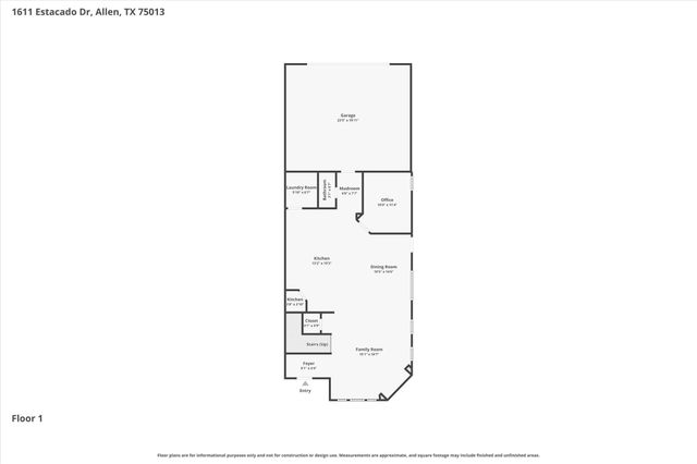 1611 Estacado Drive, Allen, TX 75013