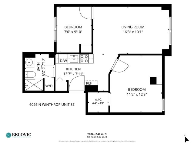 6026 N Winthrop Avenue 8E, Chicago, IL 60660