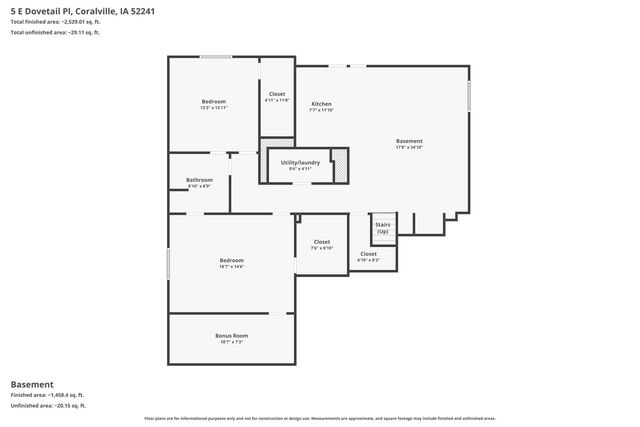 5 E Dovetail Place, Coralville, IA 52241