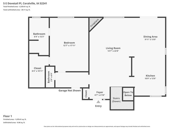 5 E Dovetail Place, Coralville, IA 52241