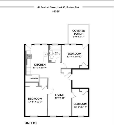 44 Brackett 3, Boston, MA 02135