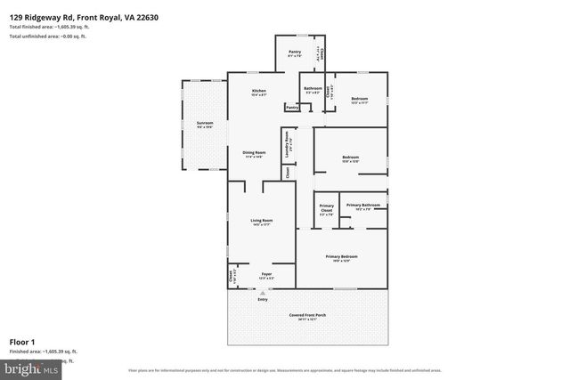129 RIDGEWAY RD, Front Royal, VA 22630