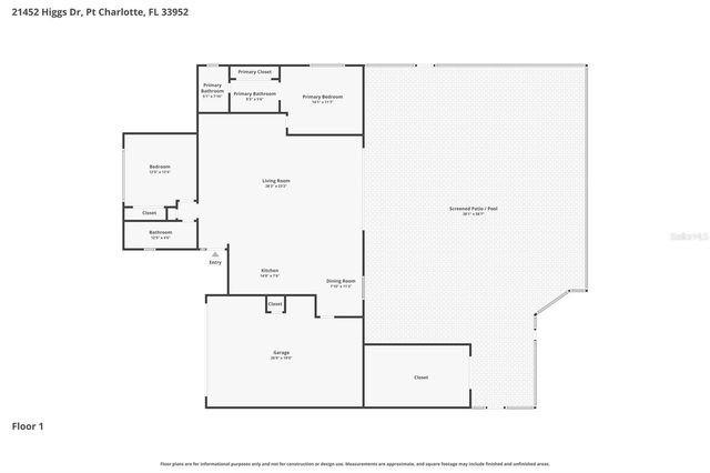 21452 HIGGS DRIVE, Port Charlotte, FL 33952