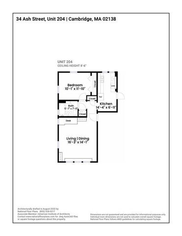 34 Ash St 204, Cambridge, MA 02138