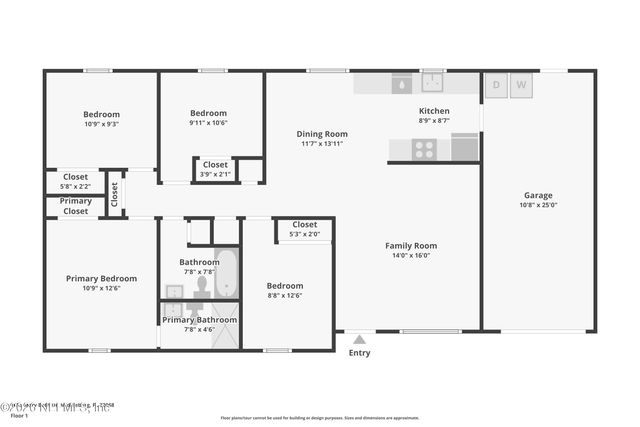 1653 MARY BETH Drive, Middleburg, FL 32068