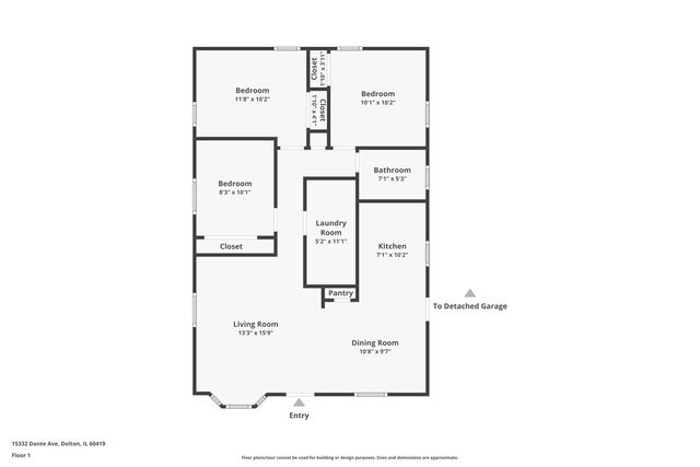 15332 Dante Avenue, Dolton, IL 60419