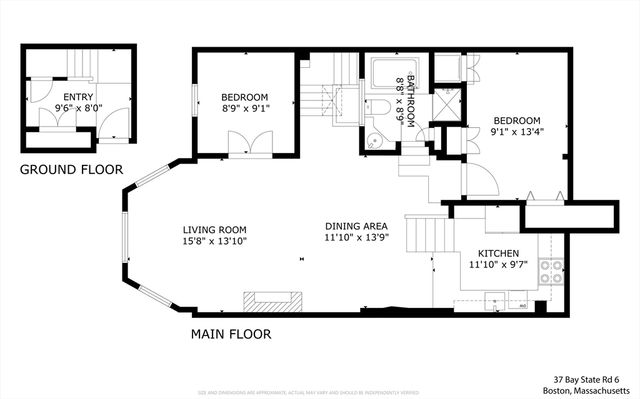 37 Bay State Rd 6, Boston, MA 02215