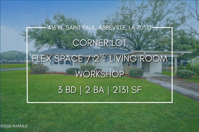 416 W Saint Paul Street, Abbeville, LA 70510