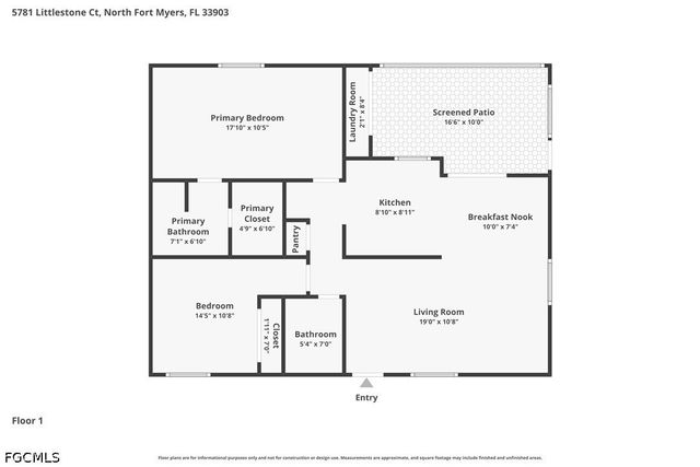 5781 Littlestone CT 2, North Fort Myers, FL 33903