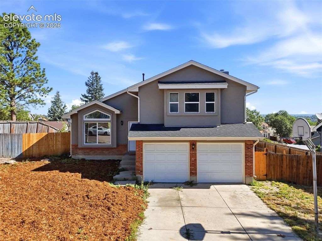 3490 Mountainside Drive, Colorado Springs, CO 80918 — exterior