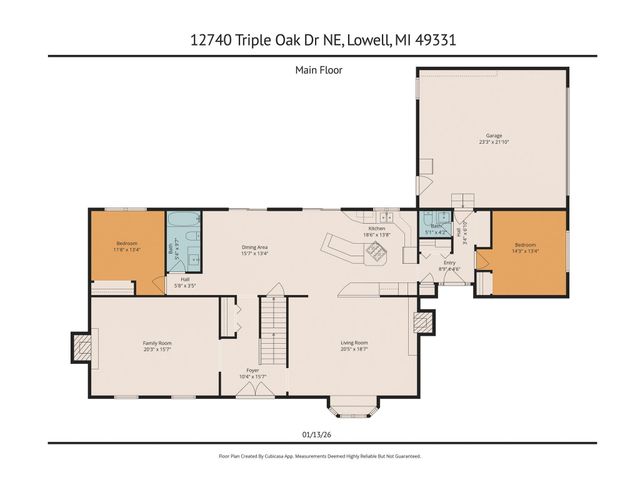 12740 Triple Oak Drive NE, Lowell, MI 49331