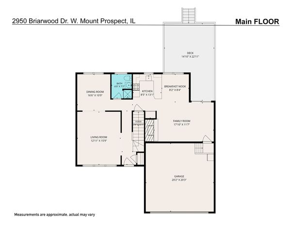 2950 Briarwood Drive W, Mount Prospect, IL 60056