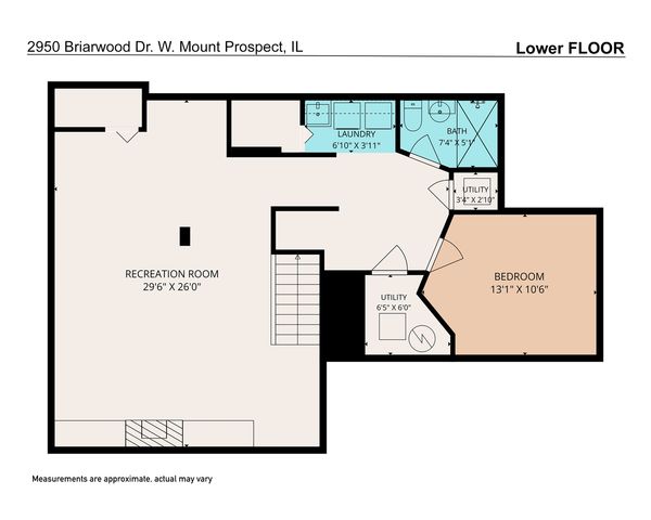 2950 Briarwood Drive W, Mount Prospect, IL 60056