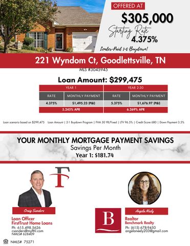 221 Wyndom Ct, Goodlettsville, TN 37072