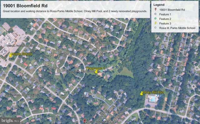 19001 BLOOMFIELD RD, Olney, MD 20832