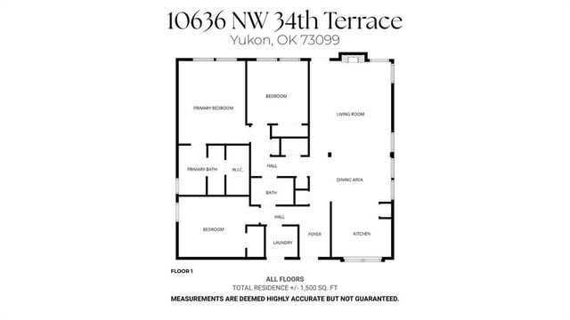 10636 NW 34th Terrace, Yukon, OK 73099