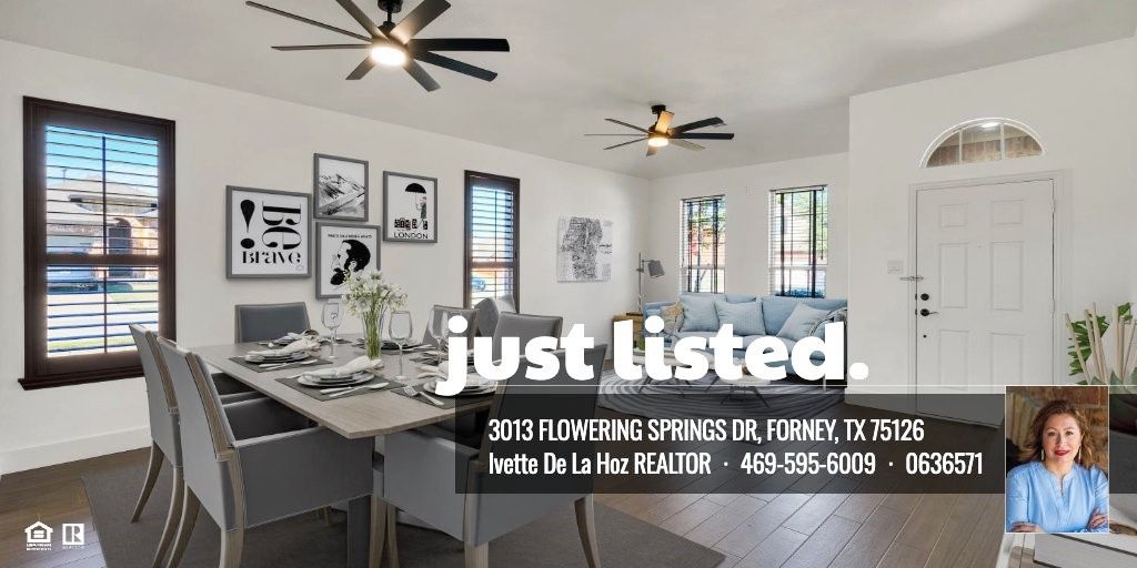 3013 Flowering Springs Drive, Forney, TX 75126