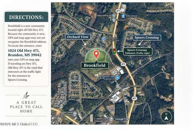 341 Brookfield Circle, Brandon, MS 39042