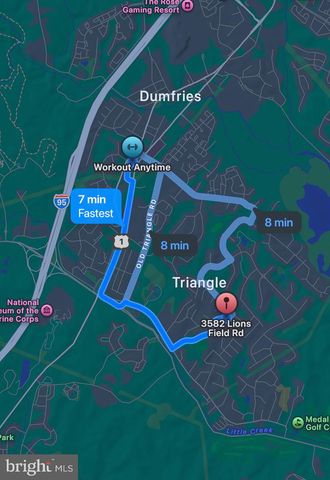 3582 LIONS FIELD RD, Triangle, VA 22172