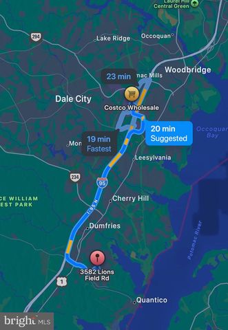 3582 LIONS FIELD RD, Triangle, VA 22172