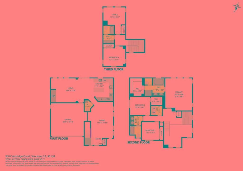 Image 62 of property listing at 300 Crestridge Court, San Jose, CA 95138