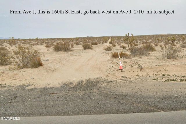 158th St East On Ave J Street, Lancaster, CA 93535