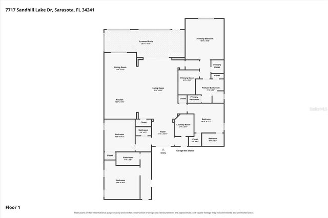 7717 SANDHILL LAKE DRIVE, Sarasota, FL 34241