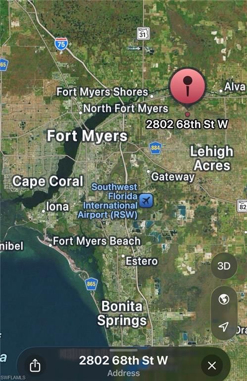 2802 68th ST W, LEHIGH ACRES, FL 33971 — exterior