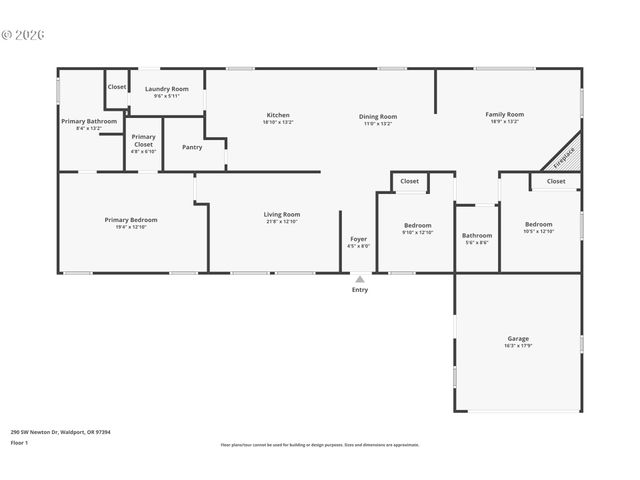 290 Sw NEWTON Dr, Waldport, OR 97394