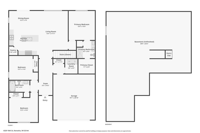 4329 19th STREET, Kenosha, WI 53144