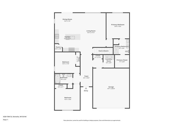 4329 19th STREET, Kenosha, WI 53144