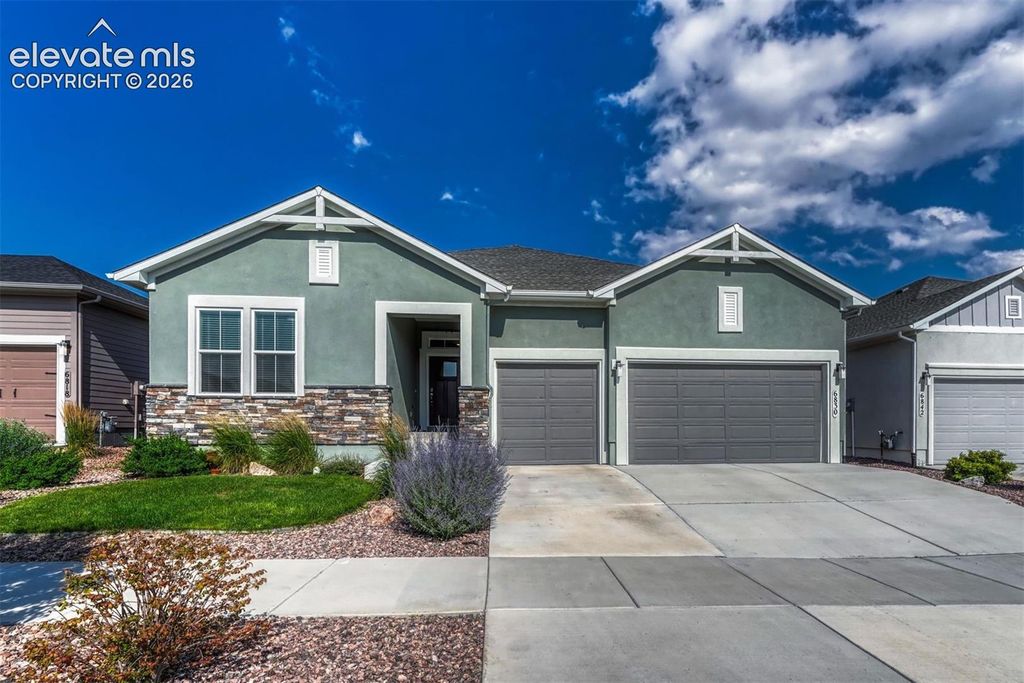 6830 Enclave Vista Loop, Colorado Springs, CO 80924 — exterior