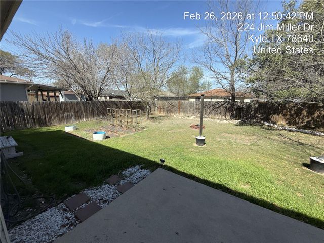 224 Jim Miller DR, Kyle, TX 78640