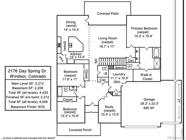 2176 Day Spring Drive, Windsor, CO 80550