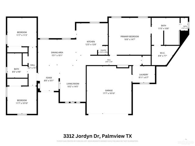 3312 Jordyn Drive, Palmview, TX 78572
