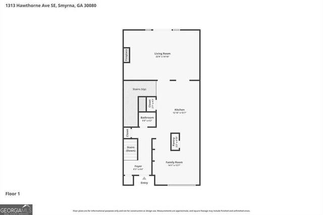 1313 Hawthorne Avenue SE, Smyrna, GA 30080