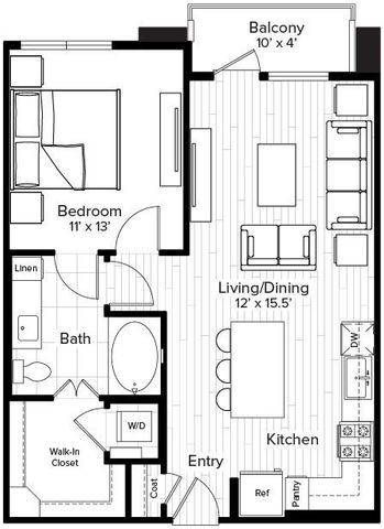 160 Birdsall Street 1322, Houston, TX 77007