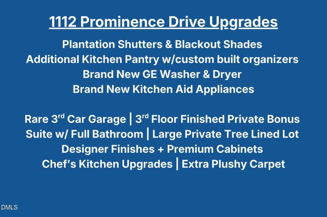 1112 Prominence Drive, Durham, NC 27712
