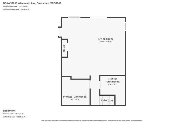 N50W35096 Wisconsin AVENUE, Okauchee, WI 53069