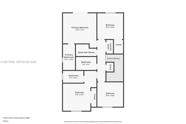 725 SE 14th Ct, Homestead, FL 33034