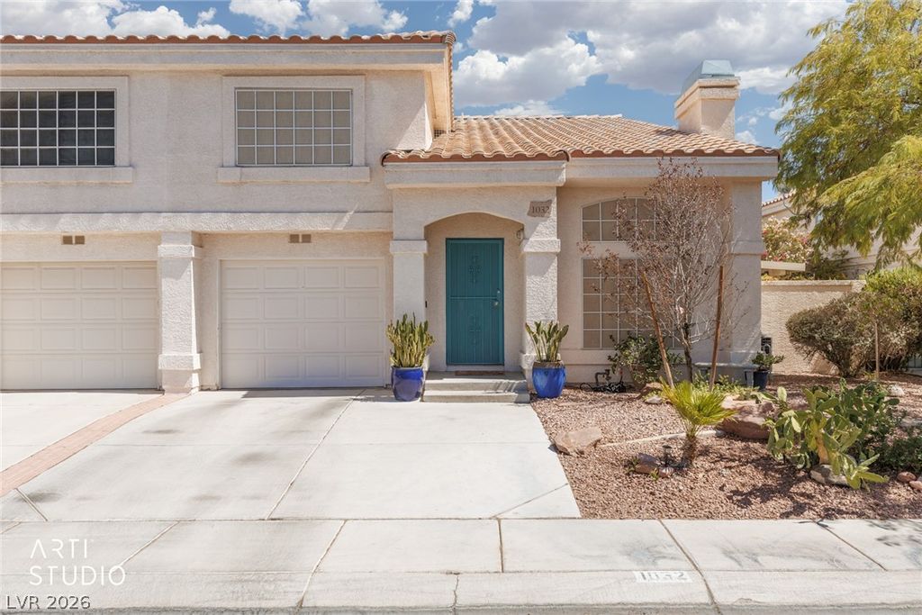 1032 Sun Wood Drive, Las Vegas, NV 89145 — exterior