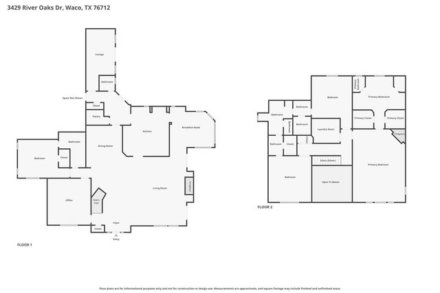 3429 River Oaks Drive, Woodway, TX 76712