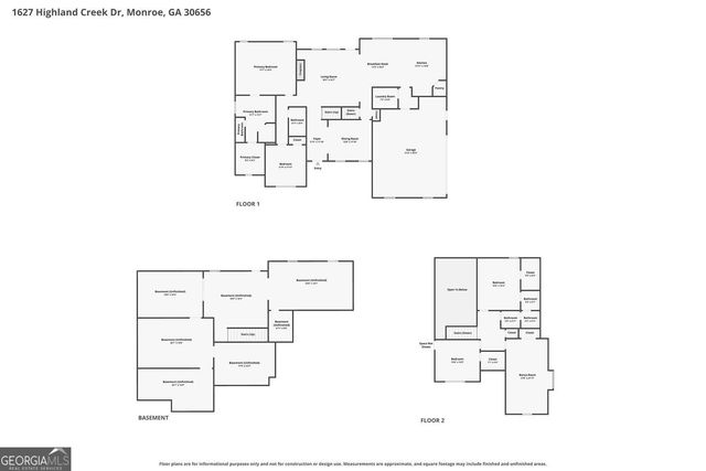 1627 Highland Creek Drive, Monroe, GA 30656