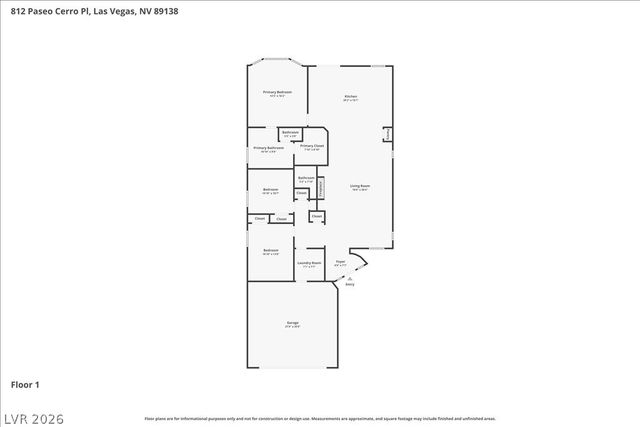 812 Paseo Cerro Place, Las Vegas, NV 89138