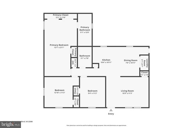 8236 ORMESBY LN, Woodford, VA 22580