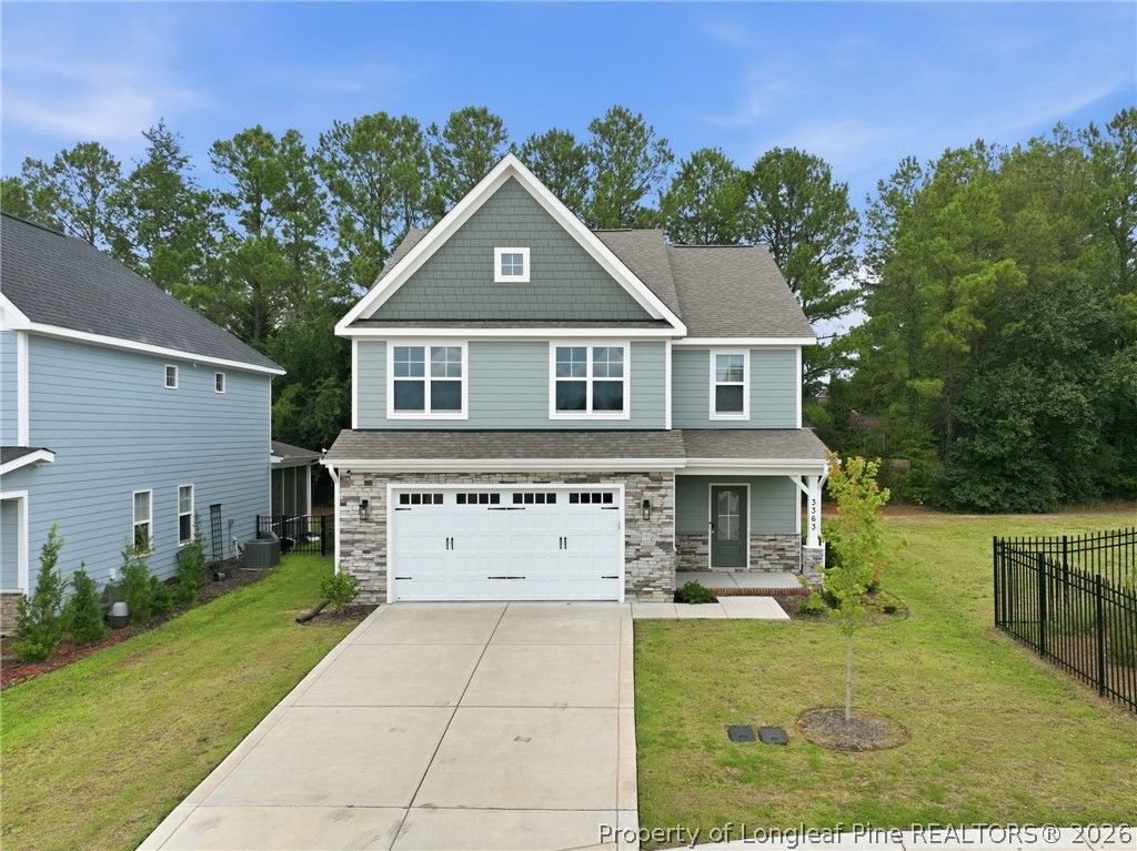 3363 Hopekirk Drive, Fayetteville, NC 28306 — exterior